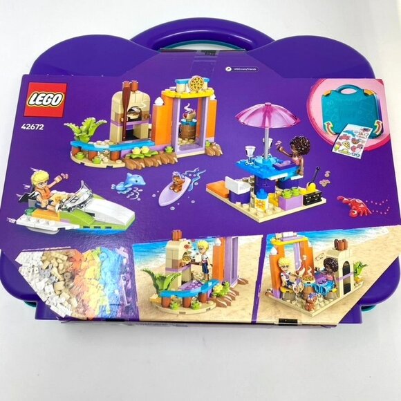 LEGO Friends Creative Beach and Travel Suitcase Pretend Play Building Set 42672 - Picture 6 of 11